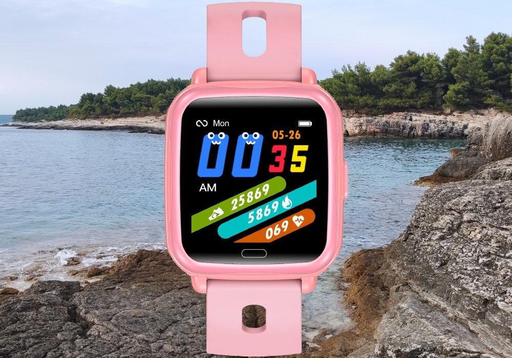 Smartwatch DENVER SWK-110P wytrzymałość styl elegancja przydatność samopoczucie wyposażenie