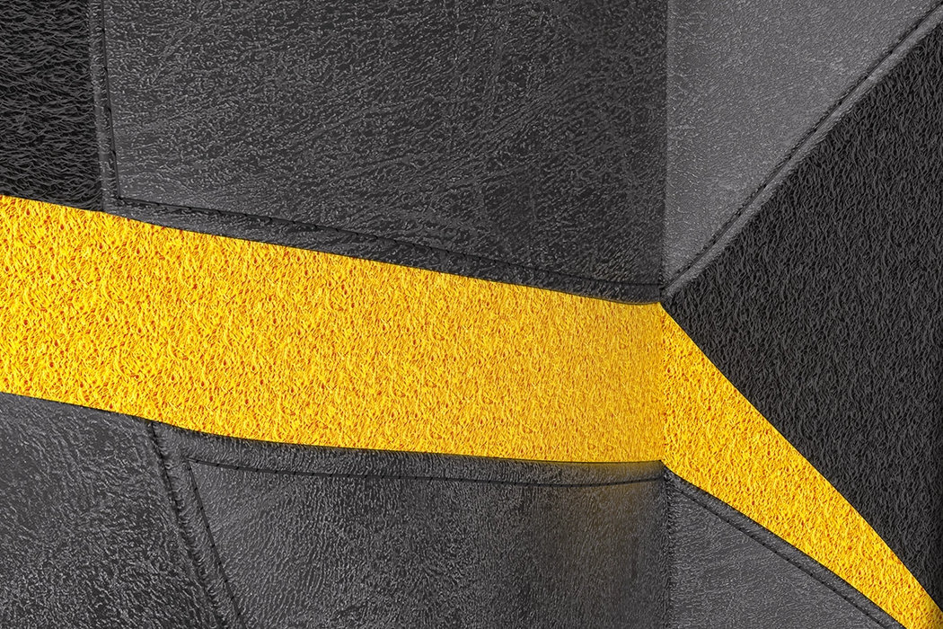 Fotel ENDORFY Scrim EY8A003 Czarno-żółty Czarny oddychający wyprofilowany szerokie ochrona pianka memory foam nachylenie regulacja
