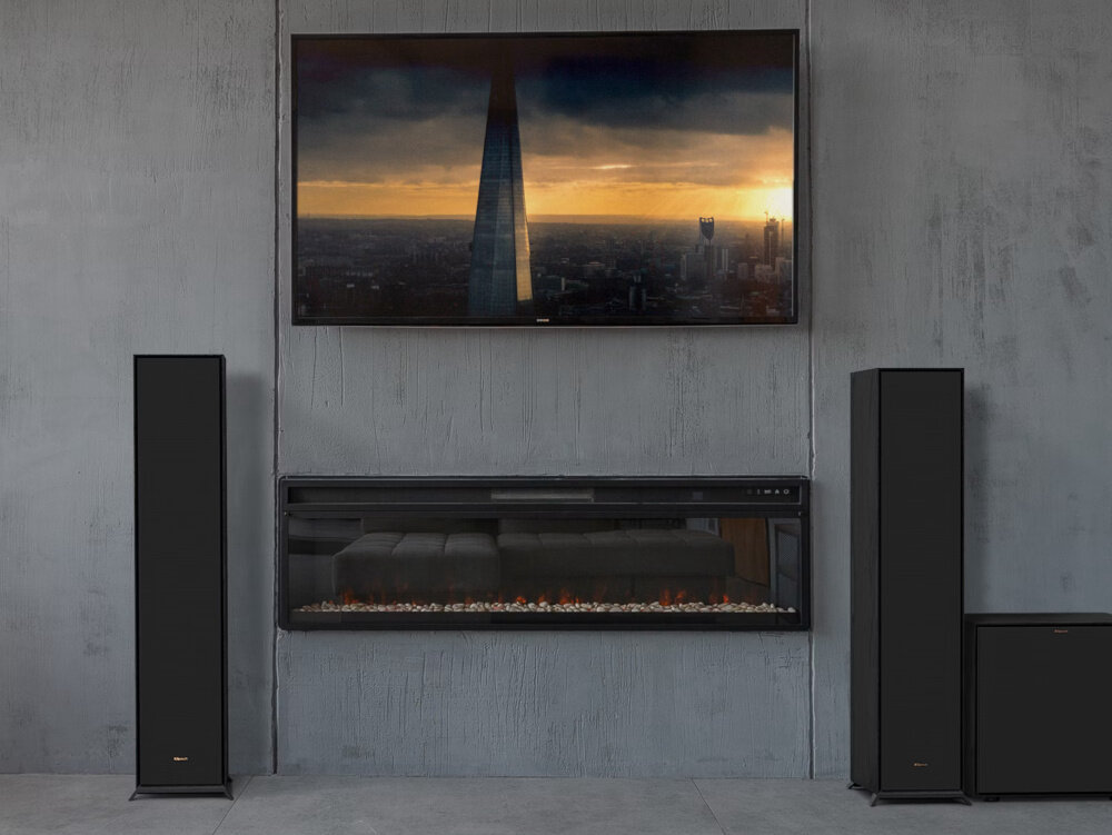 Kolumna głośnikowa KLIPSCH R-605FA Czarny (1 szt.) głośniki membrana technologie połączenia dźwięk jakość wytrzymała stylowa obudowa 