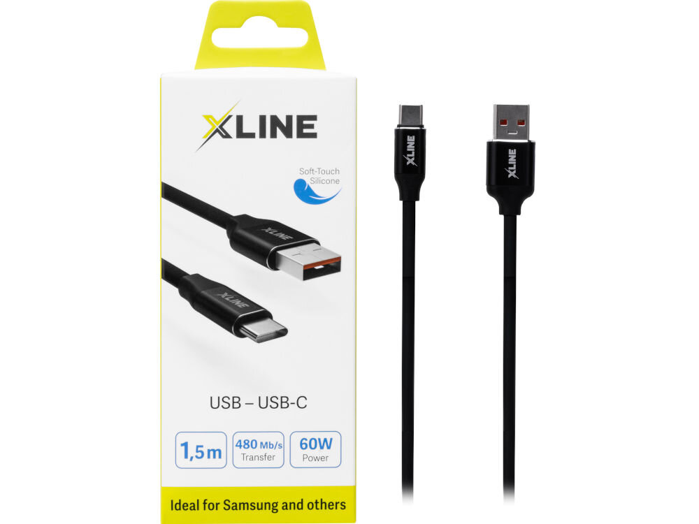 Kabel USB - USB Typ-C XLINE 60W 1.5 m kabel długość