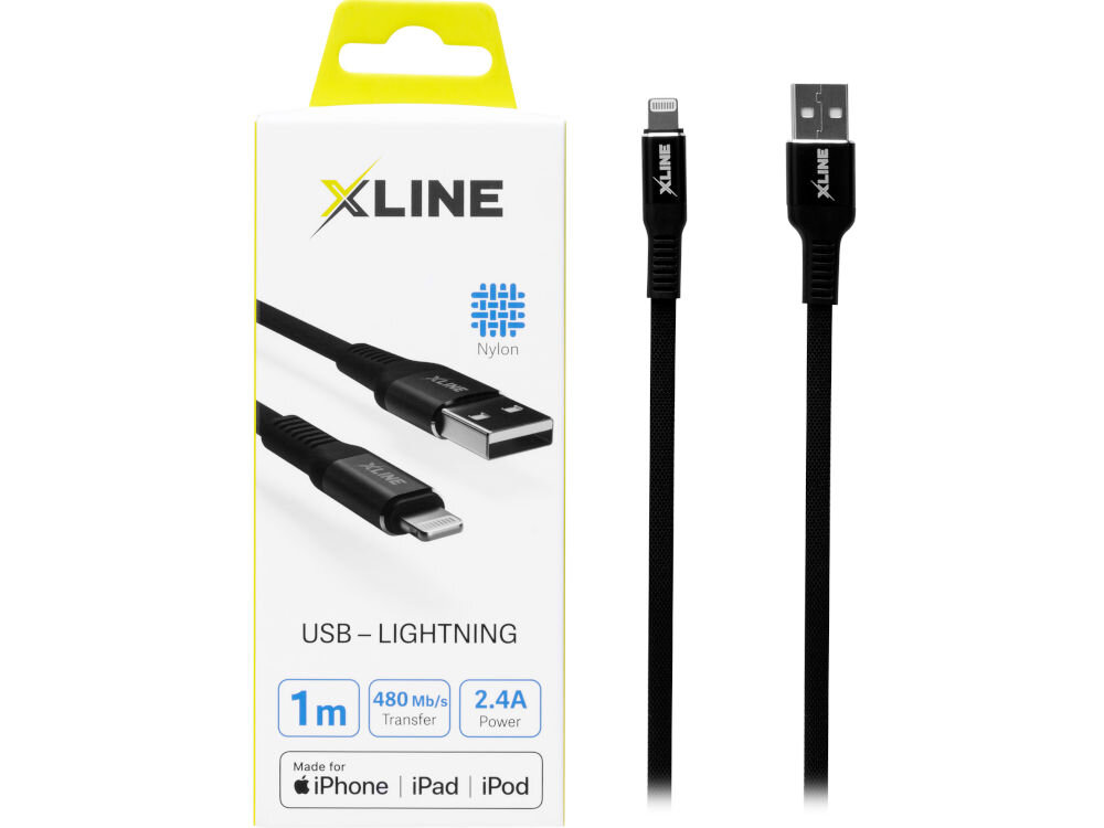 Kabel USB - USB Typ-C XLINE 60W 1.5 m 480 Mb/s 12 W 2,4 A Quick Charge