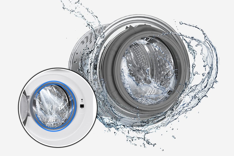 Specjalny program czyszczący bęben i membranę pralki Samsung