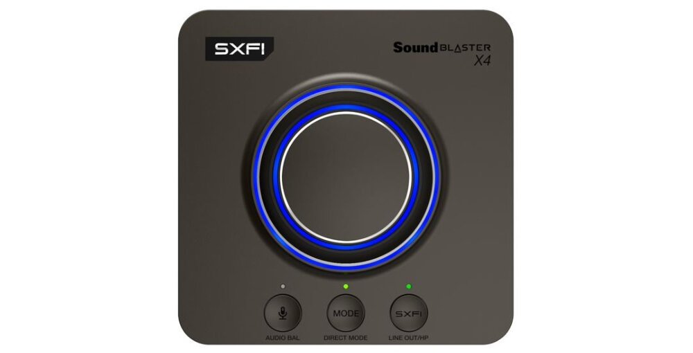Karta dźwiękowa CREATIVE Sound Blaster X4 dzwiek przestrzenny doznania dzwiekowe