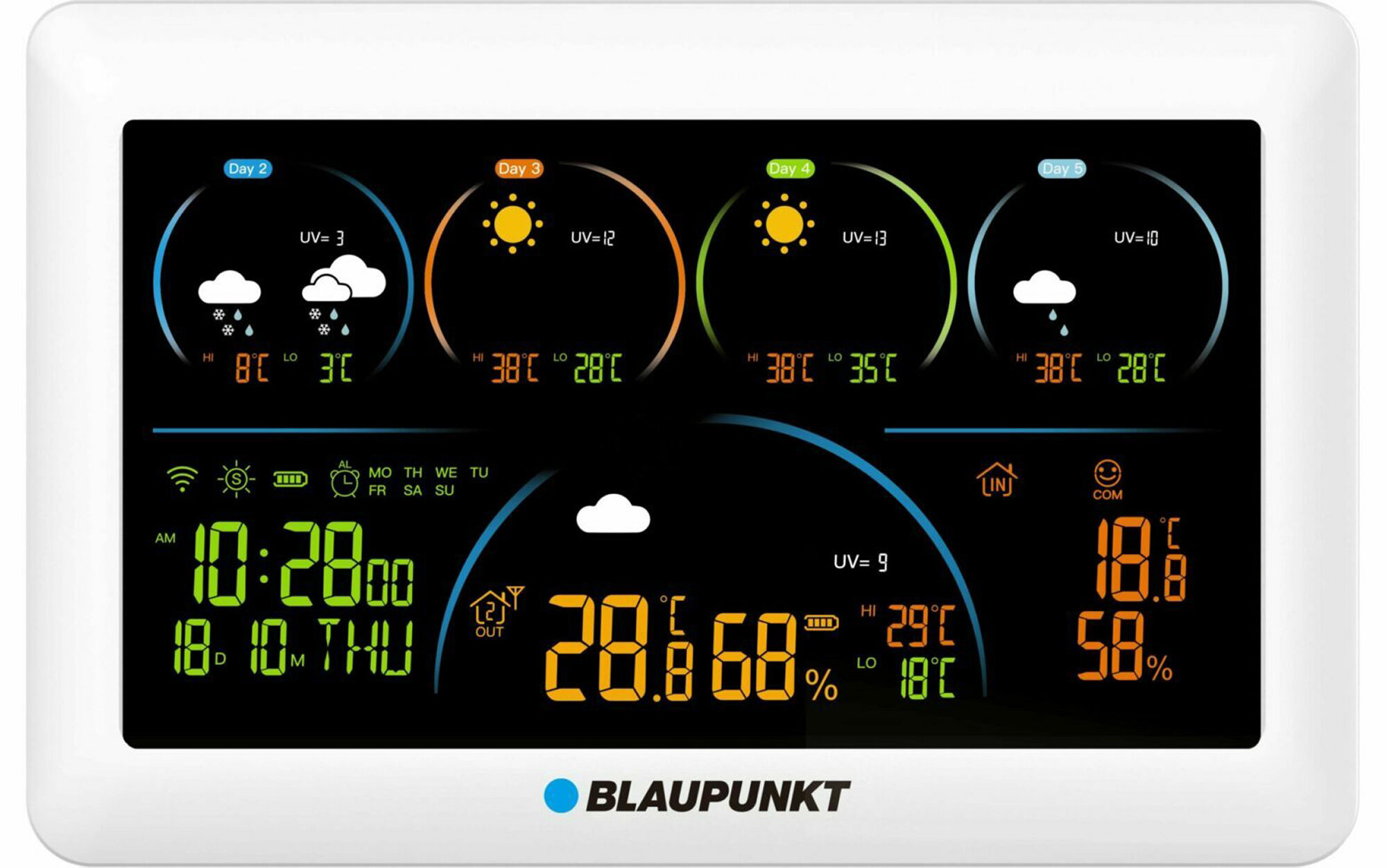 STACJA POGODY BLAUPUNKT WS50WHAPP