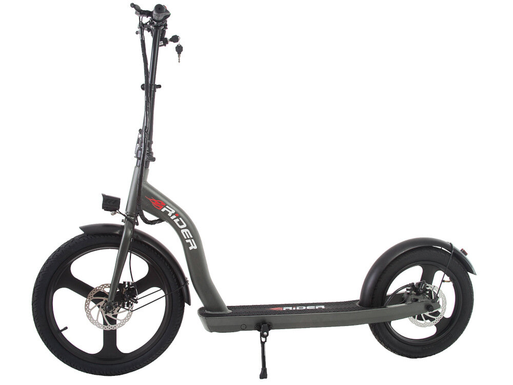 Hulajnoga elektryczna RIDER Monster Turbo Grafitowy sygnal dwiekowy
