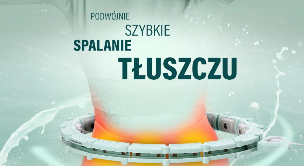 Hula hop HMS HHM14 wypustki masaz obciazenie