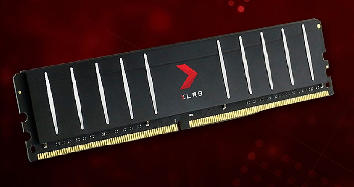 Pamięć RAM PNY XLR8 LP 16GB 3600MHz PC gaming rozgrywki komputer oszczędność energia radiator wydajność moc wyposażenie