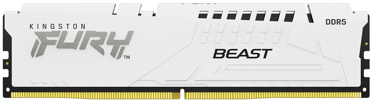 Pamięć RAM KINGSTON Fury Beast niezwykła szybkość najwyższy poziom jakości technologia Intel XMP Większa prędkość Wydajność 