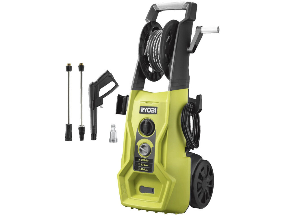 Myjka ciśnieniowa RYOBI RY170PWA zestaw lanca Turbo lanca Vario dokumentacja
