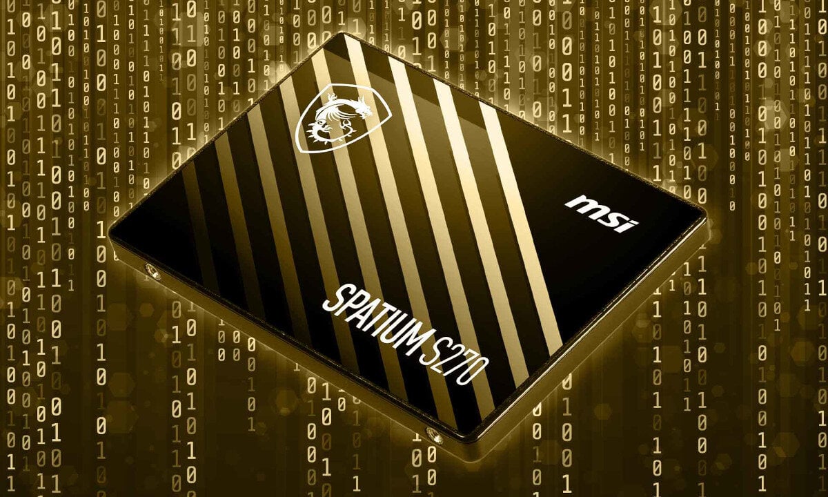 Dysk MSI Spatium S270 960GB SSD wytrzymałość trwałość hałas działanie