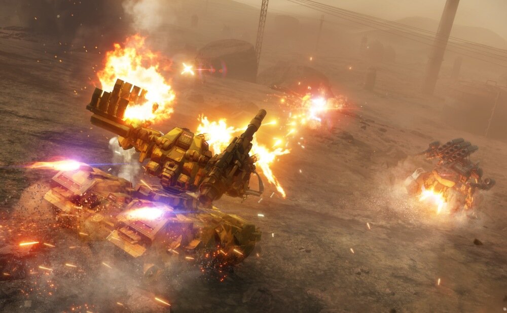 Armored Core VI Fires Of Rubicon gra walka zgliszcza przemieszczanie się przeciwnicy akcja możliwości fabuła gwiazdy korporacje walka
