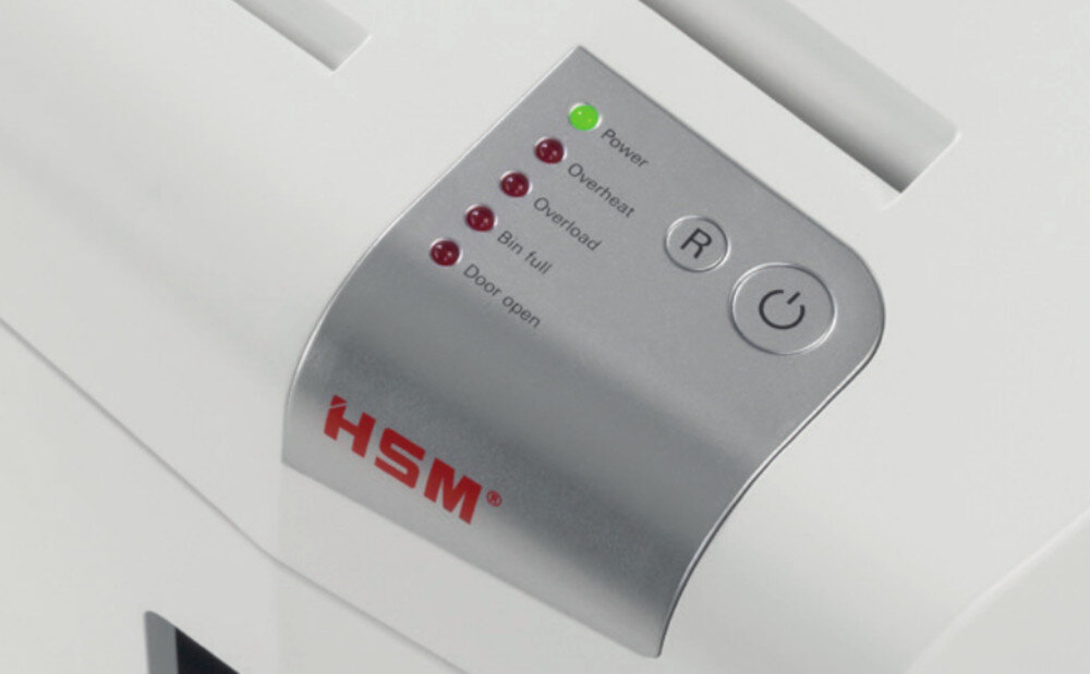 Niszczarka HSM Shredstar X12pro diody LED informacje