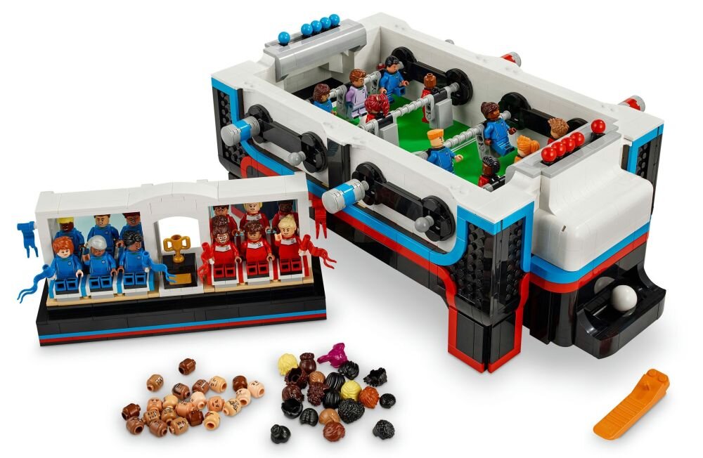LEGO IDEAS Piłkarzyki 21337   klocki elementy zabawa łączenie figurki akcesoria figurka zestaw 