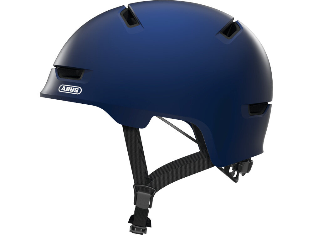 Kask rowerowy ABUS Scraper 3.0 Ciemnoniebieski (rozmiar L) dla osób dorosłych bezpieczeństwo komfort