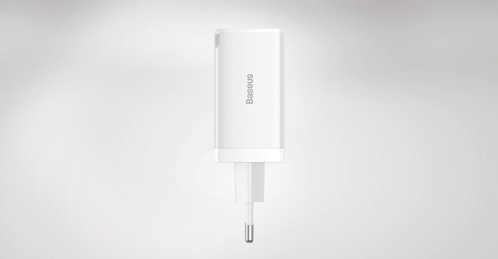 Ładowarka sieciowa BASEUS GaN5 Pro 65W MOC ŁADOWANIE SZYBKOŚĆ URZĄDZENIA BEZPIECZEŃŚTWO LEKKOŚĆ WYTRZYMAŁOŚĆ PRZENOŚNA WYTRZYMAŁA KOMPATYBILNOŚĆ