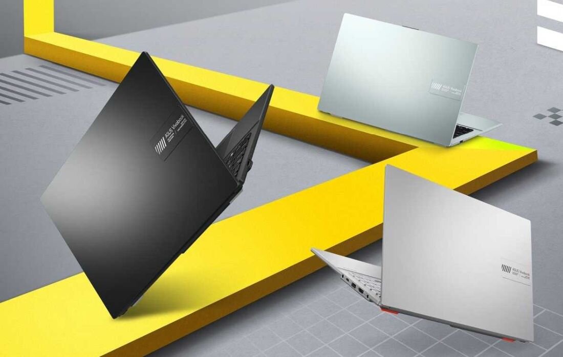 Laptop ASUS VivoBook Go E1504FA - Mixed Black i Cool Silver 