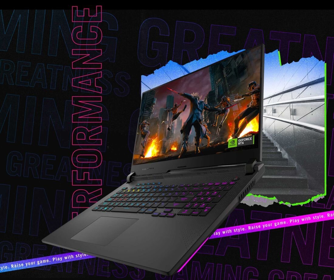 Laptop ASUS ROG Strix G17 - NVIDIA GeForce RTX 