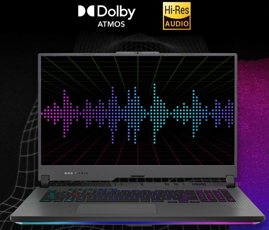 Laptop ASUS ROG Strix G17 - Dolby Atmos   