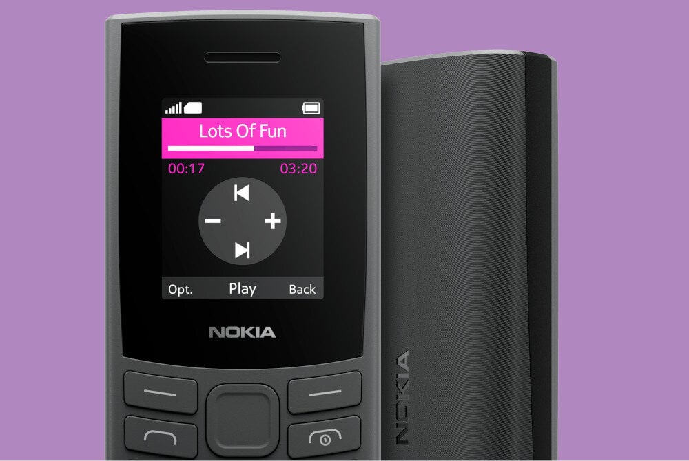Telefon NOKIA 105 2023 DualSim Czarny obudowa klawiatura ekran szczelność