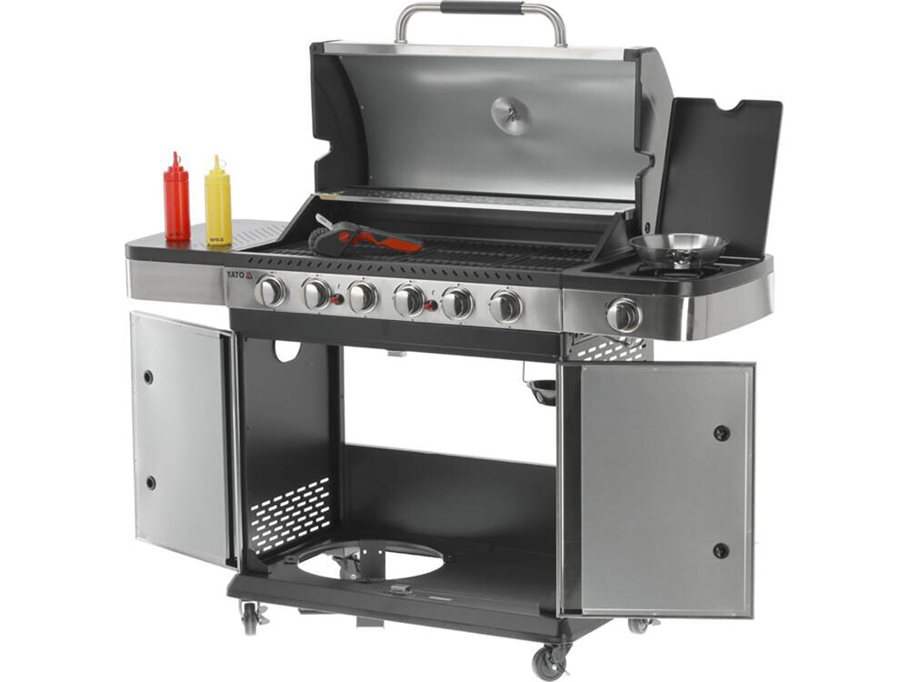 Grill gazowy YATO YG-20004 czas na grilla rodzinne spotkanie czas z najblizszymi