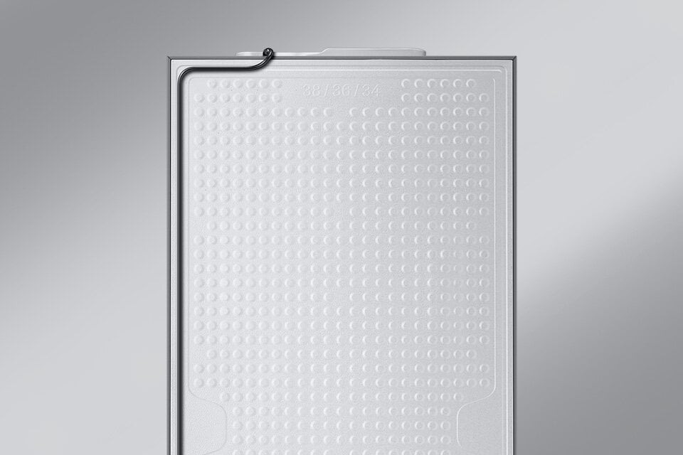 Clean Back - metalowe wykończenie lodówki Samsung RB34C671DSA z oferty sklepu Media Expert