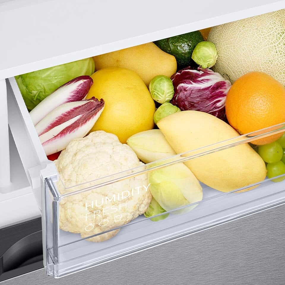 Humidity Fresh - szuflada, która jest przystosowana do przechowywania owoców i warzyw