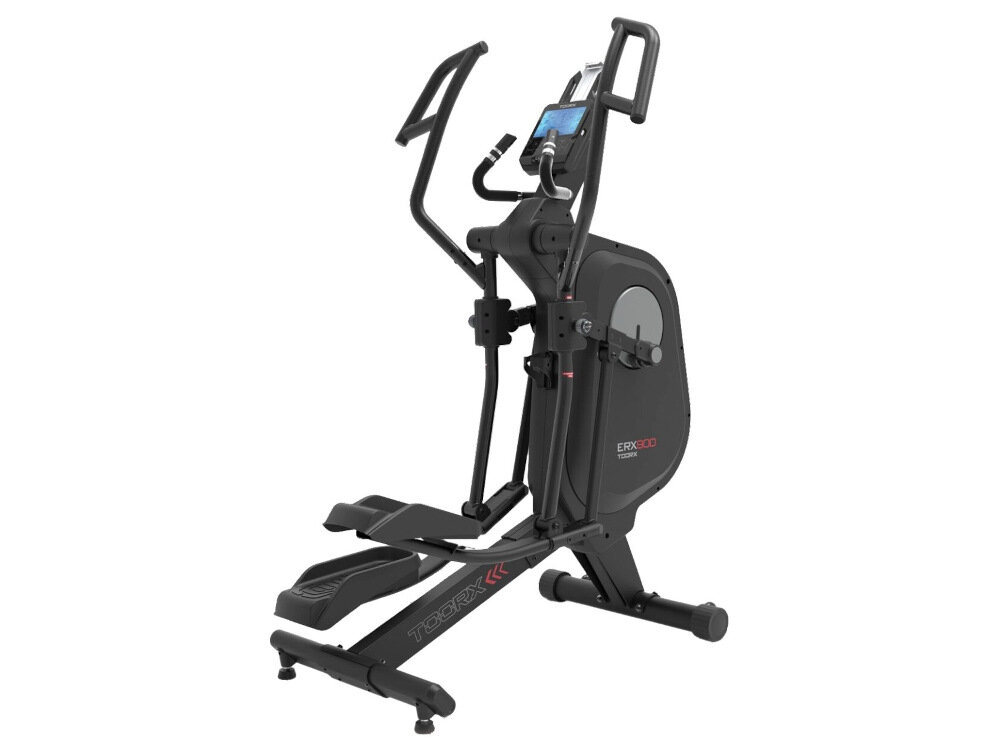 Orbitrek magnetyczny TOORX ERX-900 aplikacje Console+ Kinomap Zwift uchwyt na telefon/tablet port USB-A uchwyt na bidon