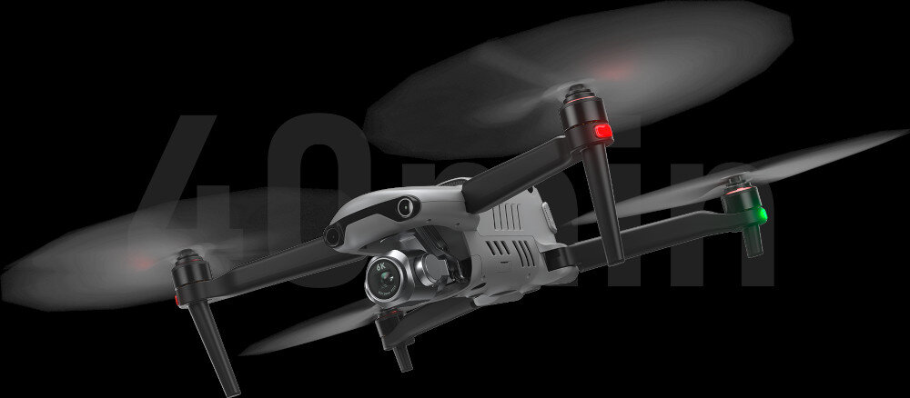 Dron AUTEL ROBOTICS Evo II Pro Rugged Bundle V3 bateria zasilanie czas działania funkcje lądowanie powrót