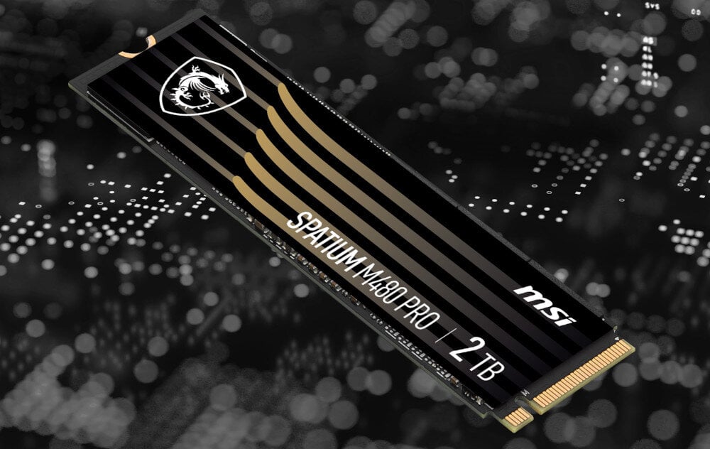 Dysk MSI Spatium M480 Pro 2TB SSD montaż format wielkość