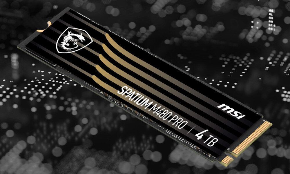 Dysk MSI Spatium M480 Pro 4TB SSD montaż format wielkość