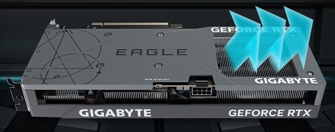 Karta graficzna GIGABYTE GeForce RTX 4060 Eagle OC 8GB DLSS 3  - Screen Cooling 