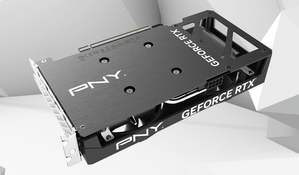 Karta graficzna PNY GeForce RTX 4060 Verto Dual Fan Edition 8GB DLSS 3 parametry specyfikacja pamięć interfejs taktowanie