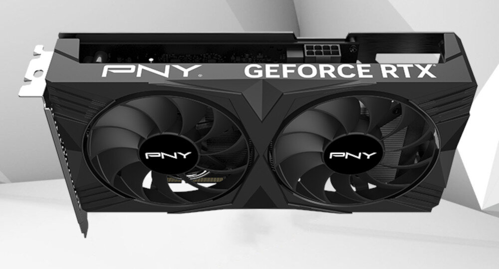 Karta graficzna PNY GeForce RTX 4060 Verto Dual Fan Edition 8GB DLSS 3 układ graficzny architektura technologie Ray Tracing