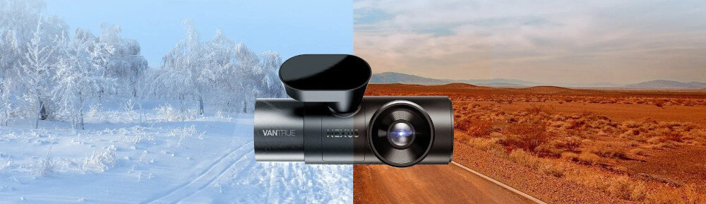 Wideorejestrator VANTRUE N4 Pro - solidne wykonanie