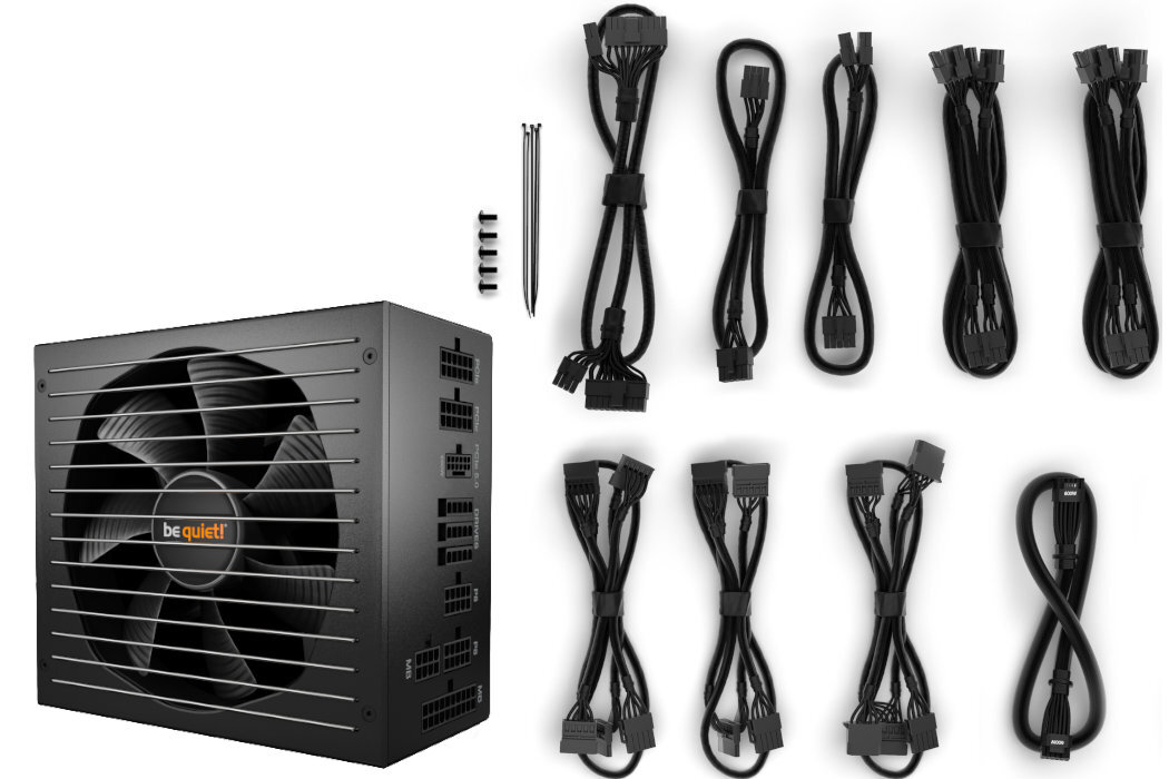 Zasilacz BE QUIET! Straight Power 12 1200W 80 Plus Platinum moc praca cisza wyposażenie certyfikat wydajność