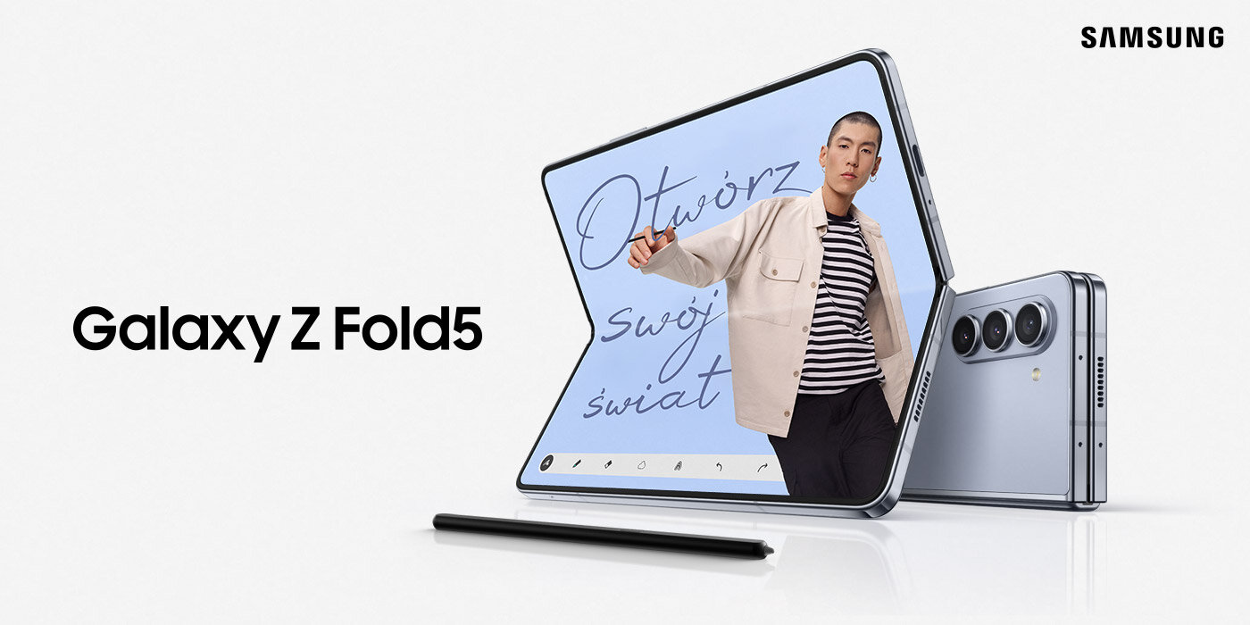 Poznaj Samsung Galaxy Z Fold5 dostępy w sklepach Media Expert