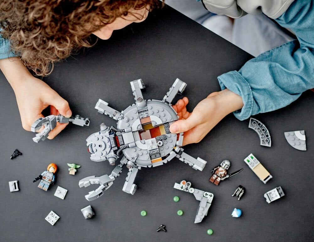 LEGO Star Wars Pajęczy czołg 75361  klocki elementy zabawa łączenie figurki akcesoria figurka zestaw 