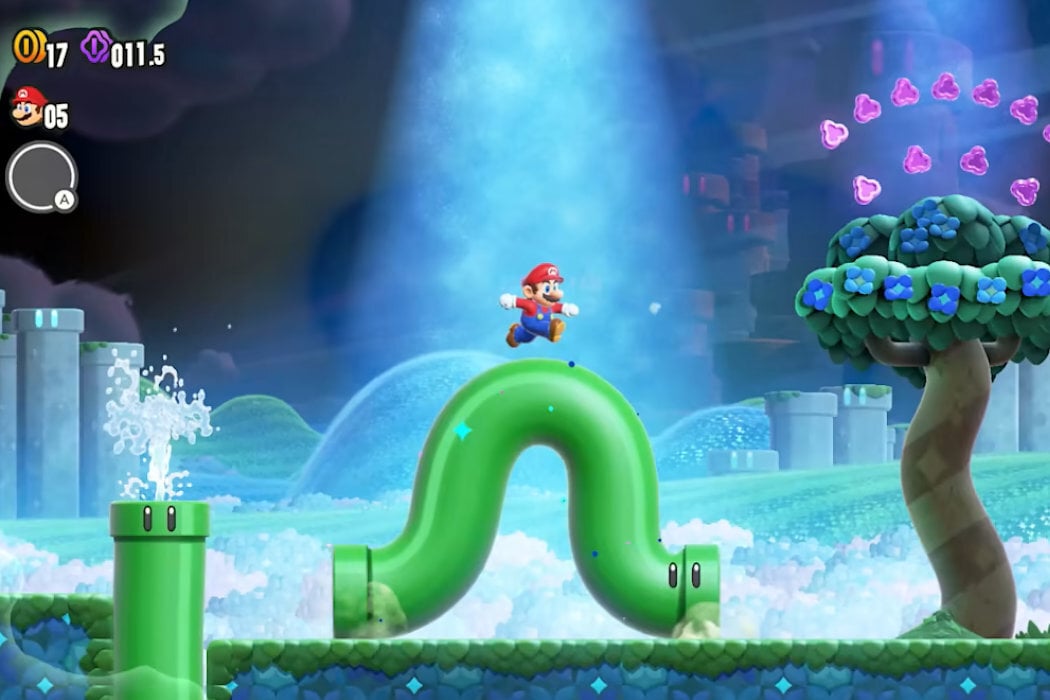 Super Mario Bros: Wonder Gra NINTENDO SWITCH zabawa rodzina zagdki podróż świat rozbudowane towarzystwo