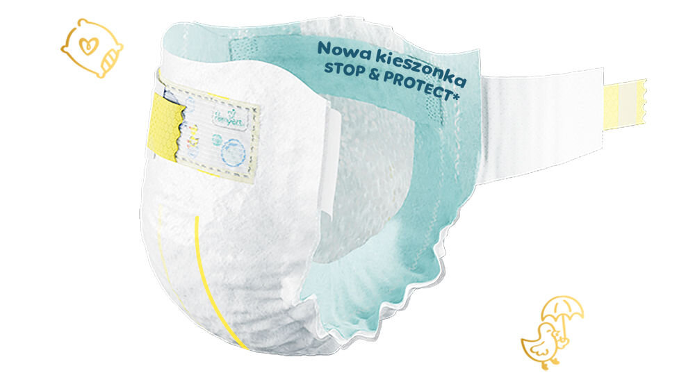 Pieluchy PAMPERS Premium Care Rozmiar 1 (72 szt.)