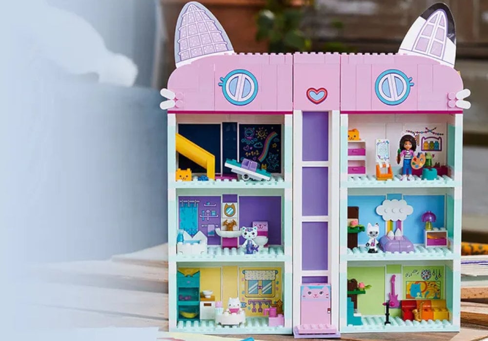 LEGO 10788 Gabby's Dollhouse Koci domek Gabi zabawa edukacja rozwój wyposażenie kreatywność