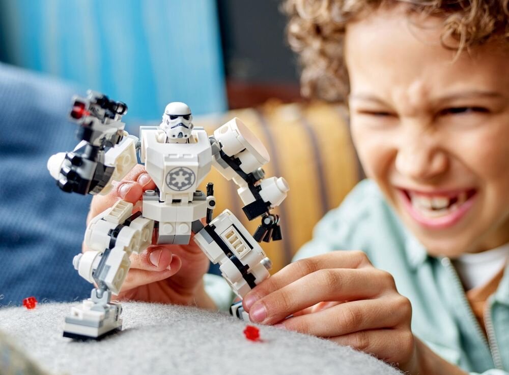 LEGO Star Wars Mech Szturmowca 75370    klocki elementy zabawa łączenie figurki akcesoria figurka zestaw 