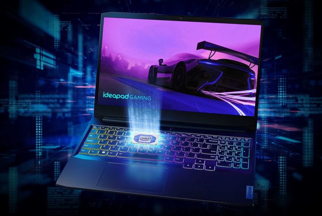 Laptop LENOVO IdeaPad Gaming 3 - Intel Core i5 Nvidia GeForce 1650 15,6 cala 16 GB Pamięci RAM