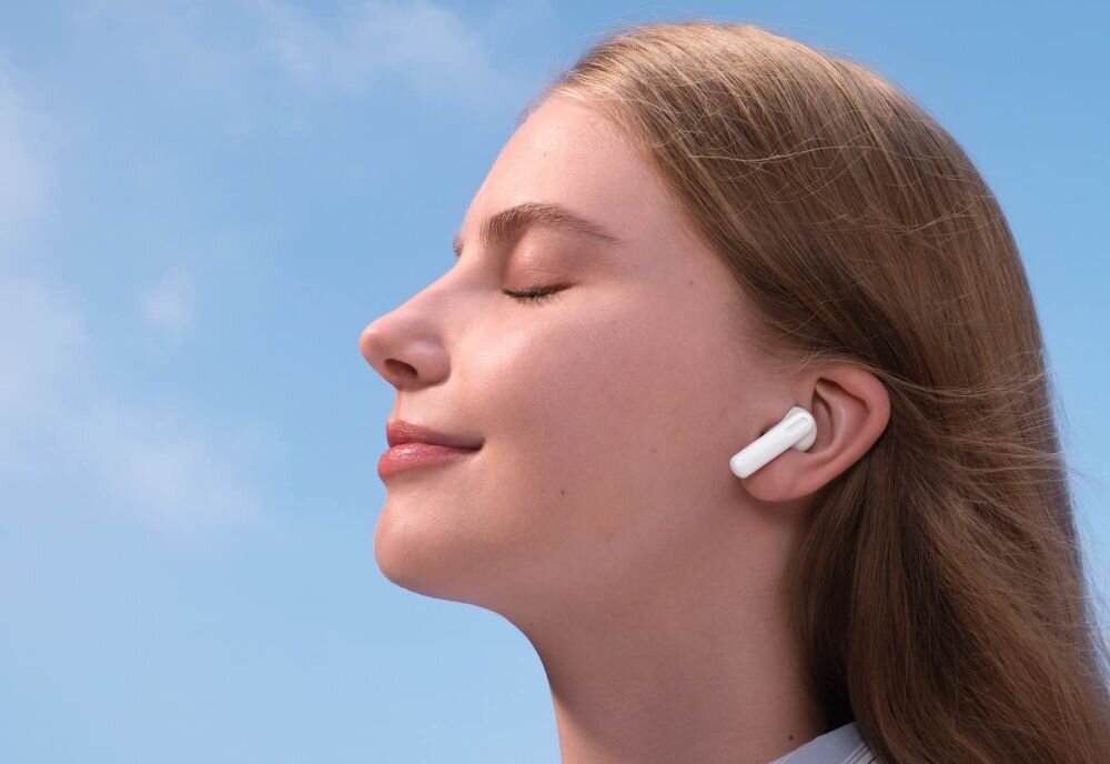 Słuchawki douszne HUAWEI SE 2   dźwięk moc łączność szumy redukcja szumów hałas głośność zakres częstotliwość waga zasilanie ładowanie złącze port wtyczka działanie etui smartfon sterowanie wygoda muzyka
