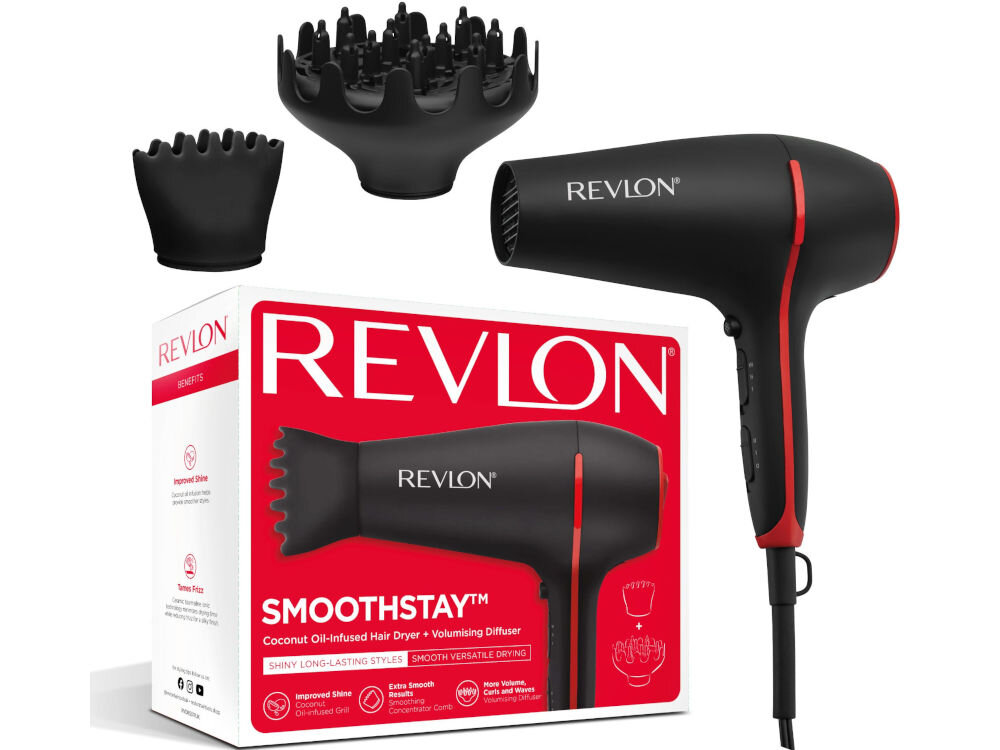 Suszarka REVLON RVDR5317E Smoothstay 1875W dyfuzor koncentrator dokumentacja