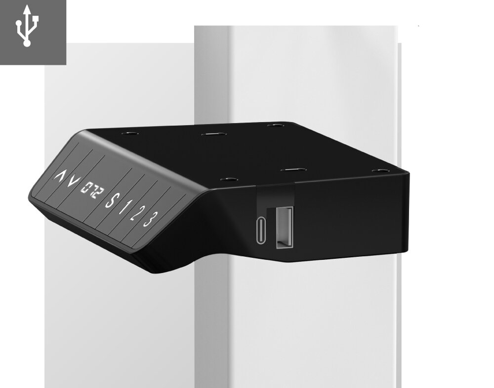 Stelaż biurka MARKADLER Xeno 4.1 stelaż przestrzeń robocza nauka praca gaming panel sterowania LED pamięć ustawień ergonomia silnik szerokość