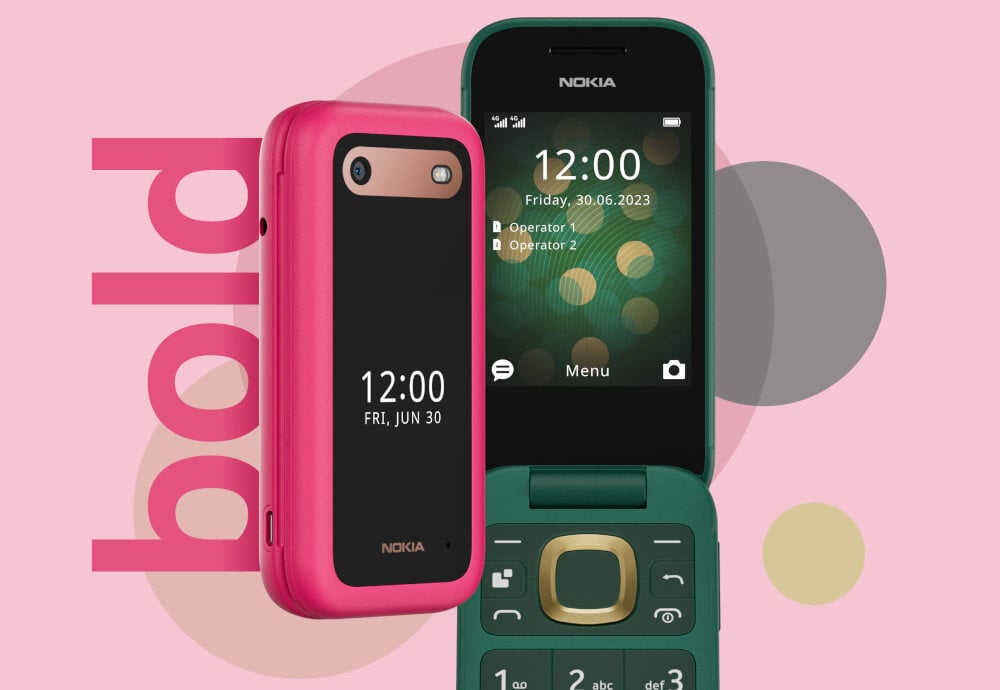 Telefon NOKIA 2660 Flip Różowy cechy przeznaczenie wymiary wielkość chwyt konstrukcja