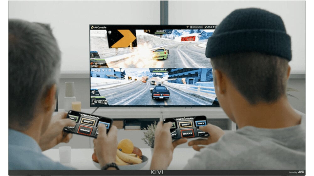 Telewizor KIVI 32H740NB 32 LED Android TV platforma gry gracze