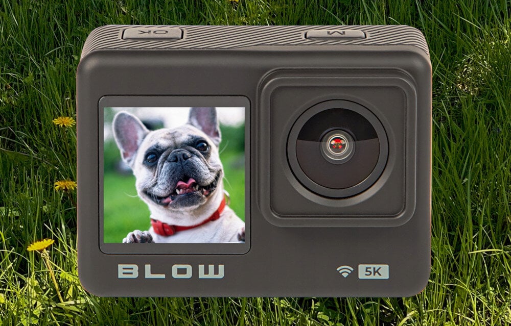 Kamera sportowa BLOW GoPro4U 11 obraz jakość przetwornik obiektyw