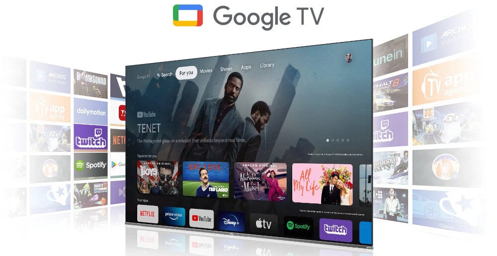 Telewizor TCL C809  - google tv