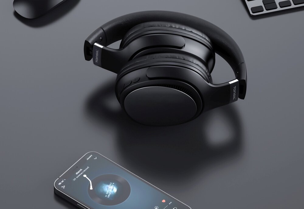 Słuchawki nauszne TONSIL R35BT muzyka ograniczenia bluetooth zakłócenia